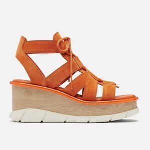 Funky Women's Joanie™ III Lace-Up Wedge Sandal New in Box